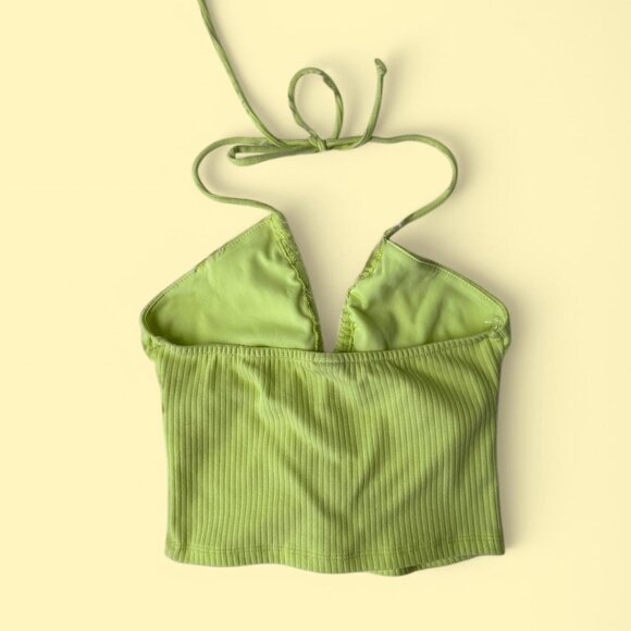 Halter Top with Front Tie Detail - Picture 6 of 6